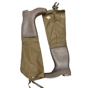 RED BALL ADIRONDACK HIP BOOTS HUNTING FISHING MEN'S SIZE 12 Green